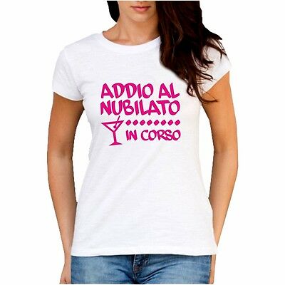 Men's Custom PERSONALIZZATA T-shirt Tee shirt Addio Al Celibato Nubilato Charity Correre T-shirt 